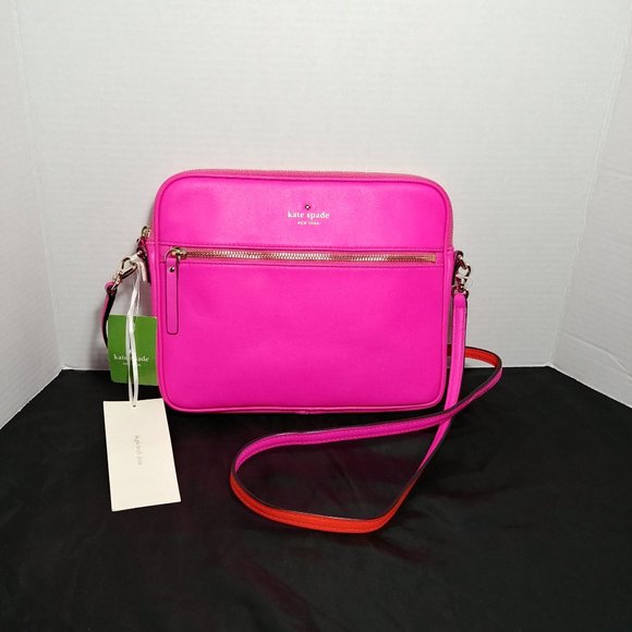 kate spade Handbags - Kate Spade New York Hot Pink High-Tech Tote NWT